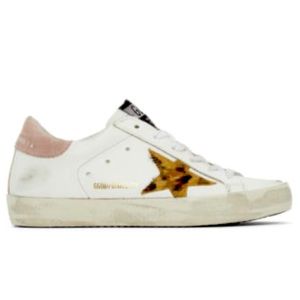 Golden Goose SSENSE Exclusive Leopard Superstar Sneakers